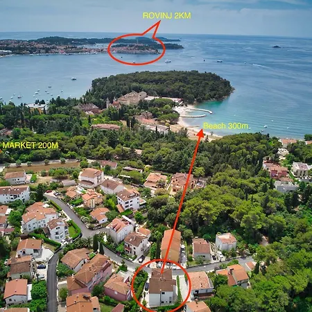 Vendégház Apartmani&soba Mimi Rovinj